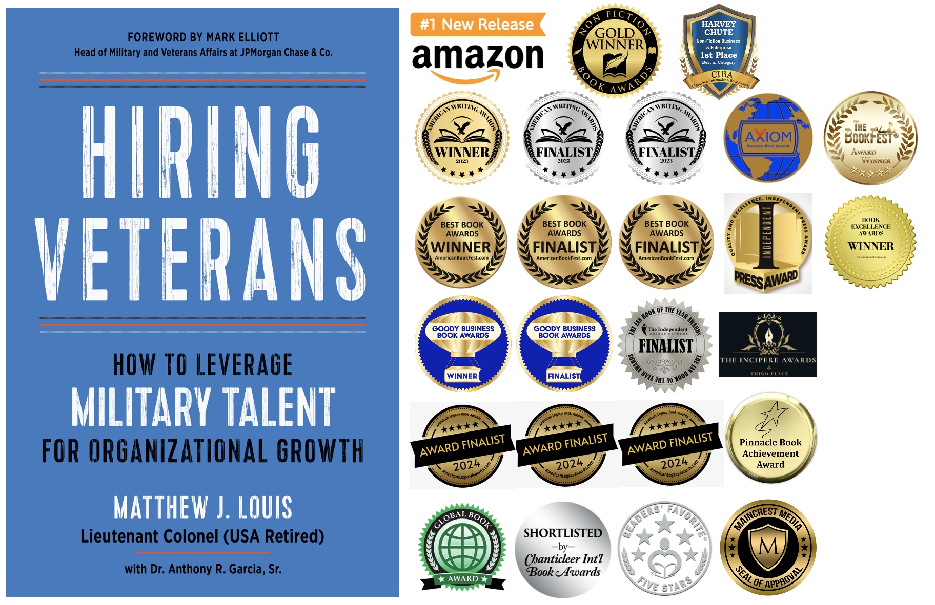 Hiring Veterans is a 3-time Finalist! - Matthew J. Louis